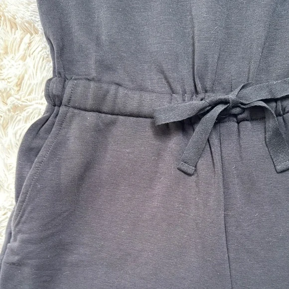 🎉HP🎉 Lou & Grey Scoop Neck Romper 💗 Black - Picture 7 of 15